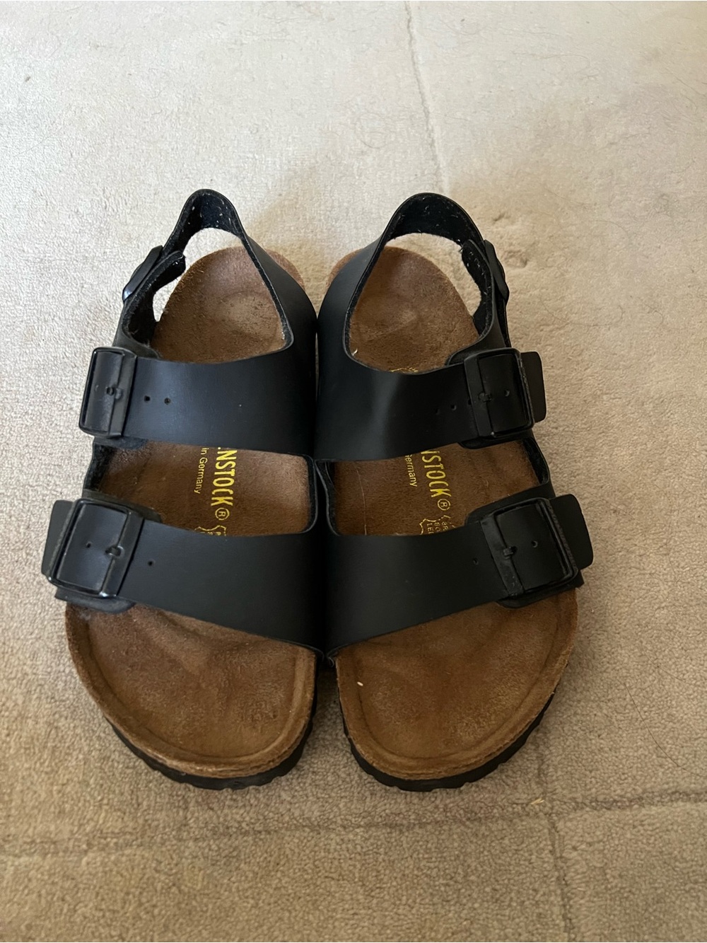 Birkenstock Milano Black size 38 NWOT